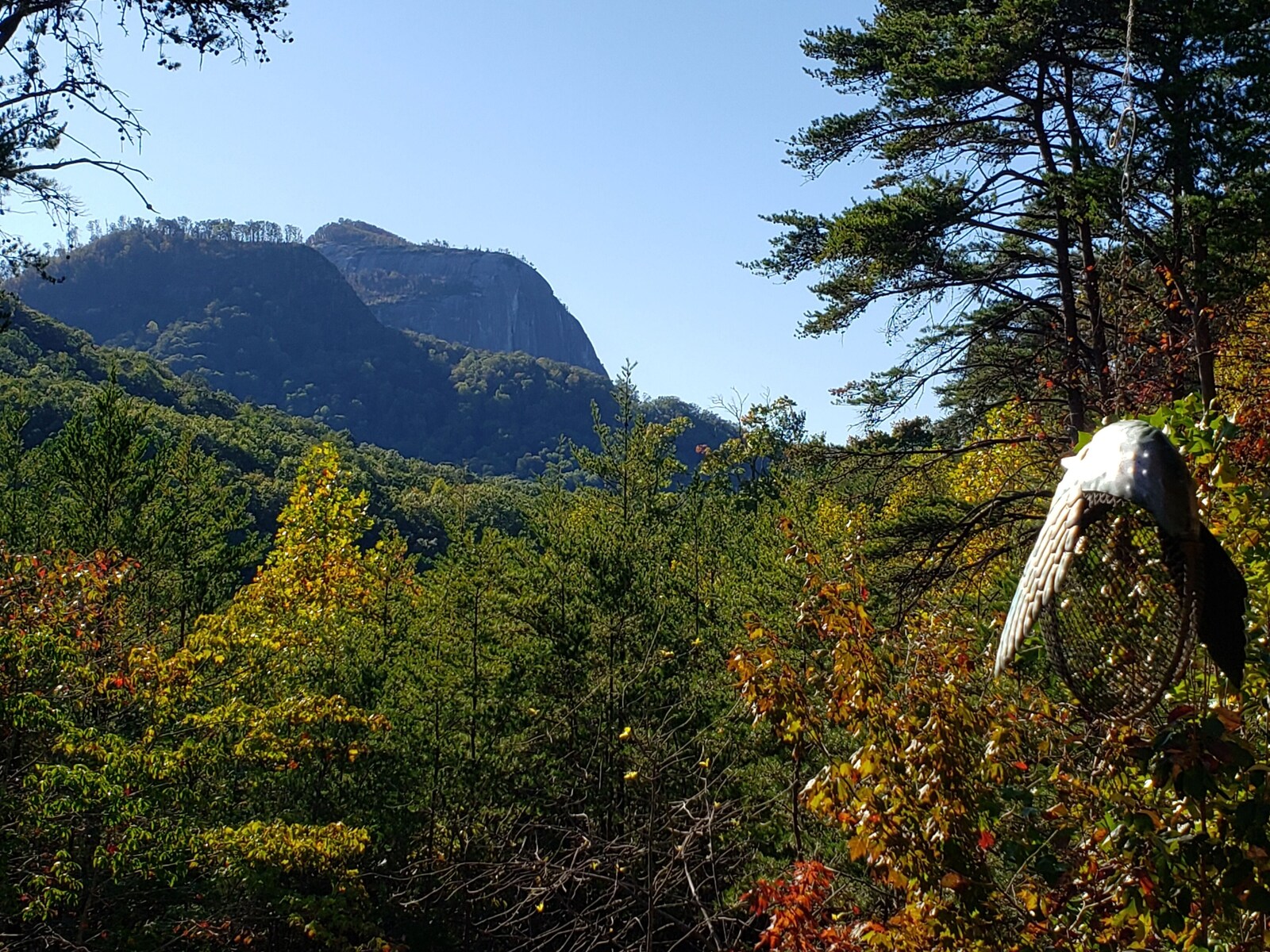 View from the front deck toward Table Rock